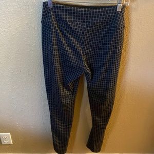Apt. 9 Tummy Control Pull-on Pants blue/grey/black